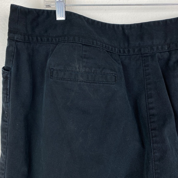 Charter Club Black Capri Jeans Classic Fit Cotton Wide Leg Pockets Size Plus 16 - Picture 5 of 9